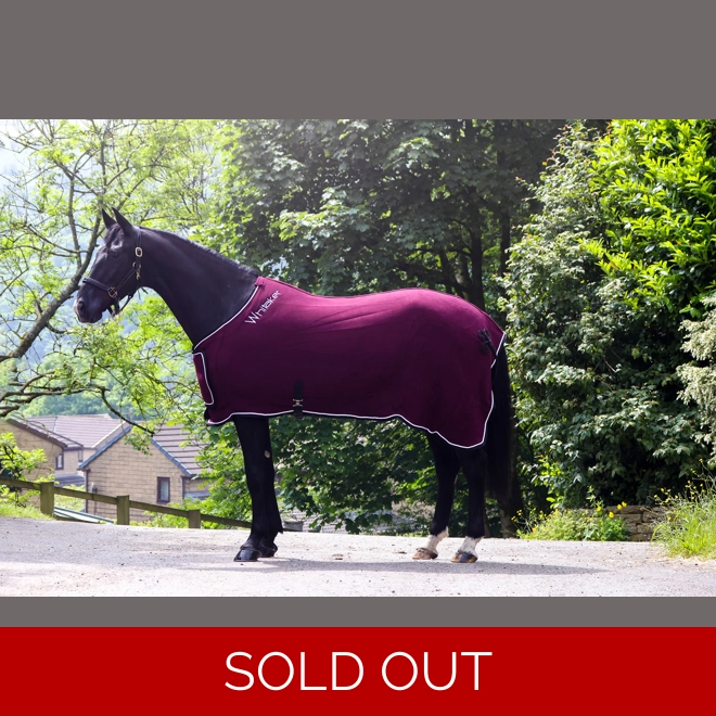 product Image for Whitaker R160 Club Show Rug  Burgundy